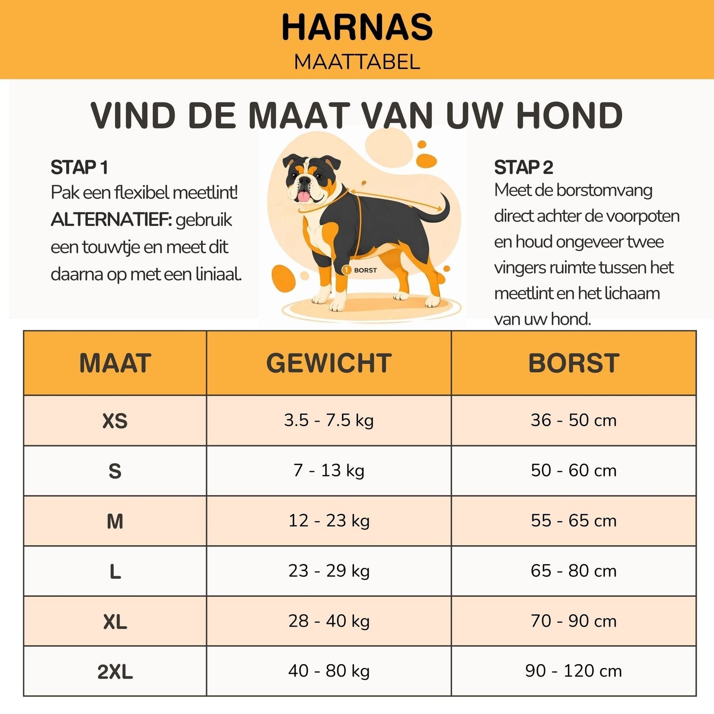 Petano PetGuard - Gepersonaliseerd Hondentuigje